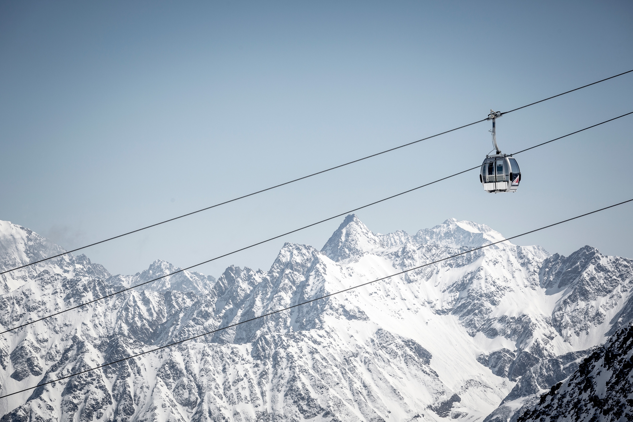 Tiefenbachgletscher Gondel Bergbahnen Sölden